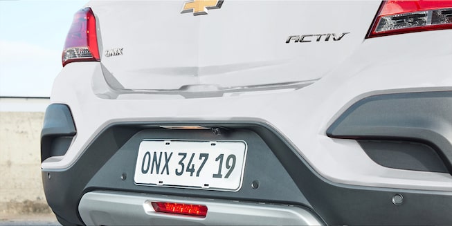 Chevrolet Onix Activ - Cámara de visión trasera de tu auto offroad
