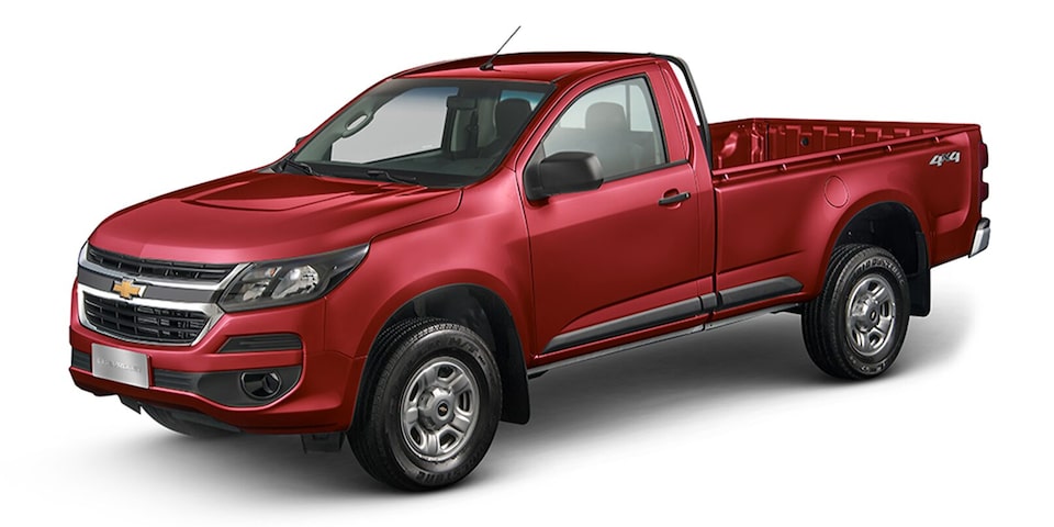 Chevrolet S10 Cabina Simple - Exterior rojo de tu pick up